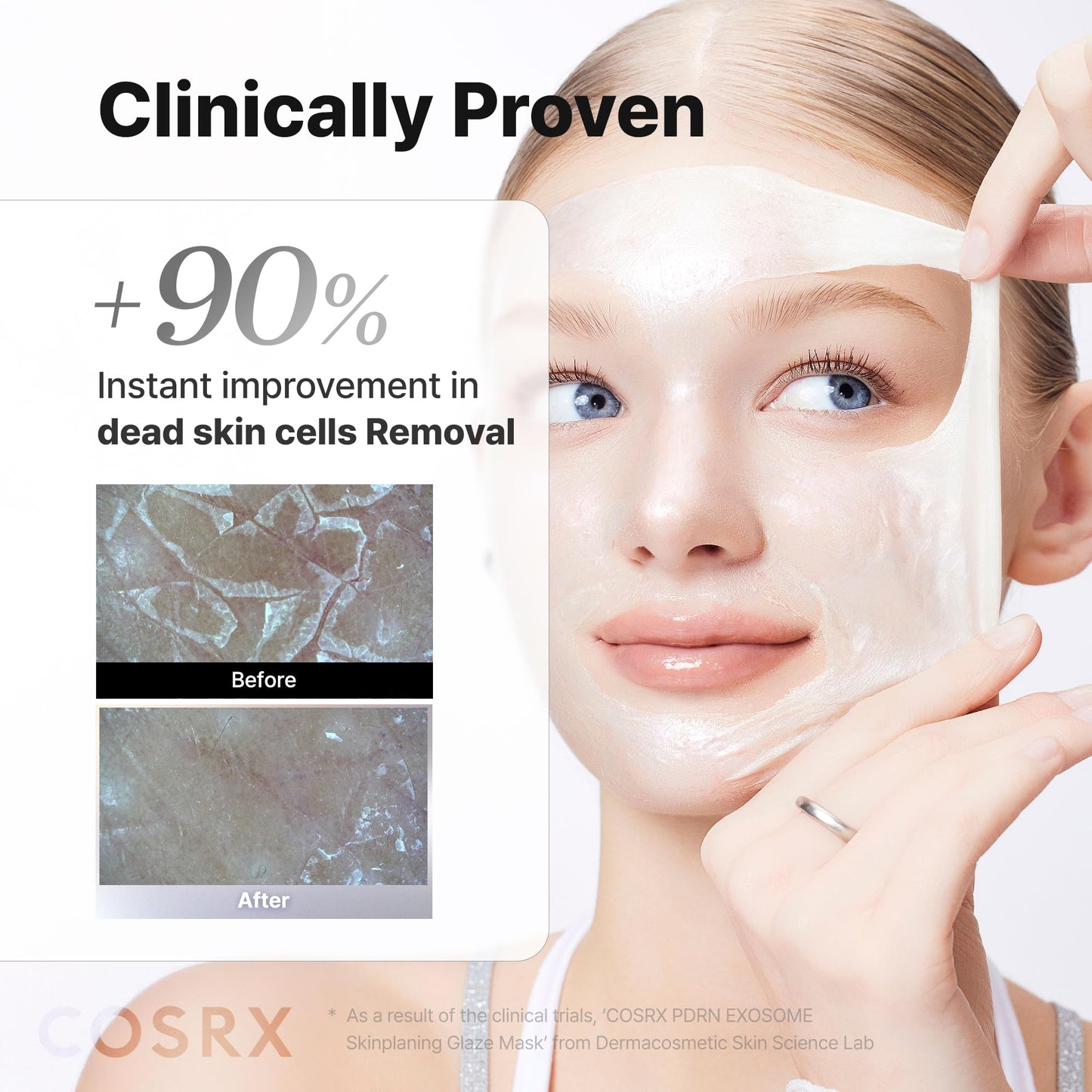 COSRX PDRN EXOSOME Glaze Wrapping Mask with SALMON DNA PDRN, Easy Peel-Off Overnight Mask for Glass Skin, Firmness - Maple Wellness Supplements