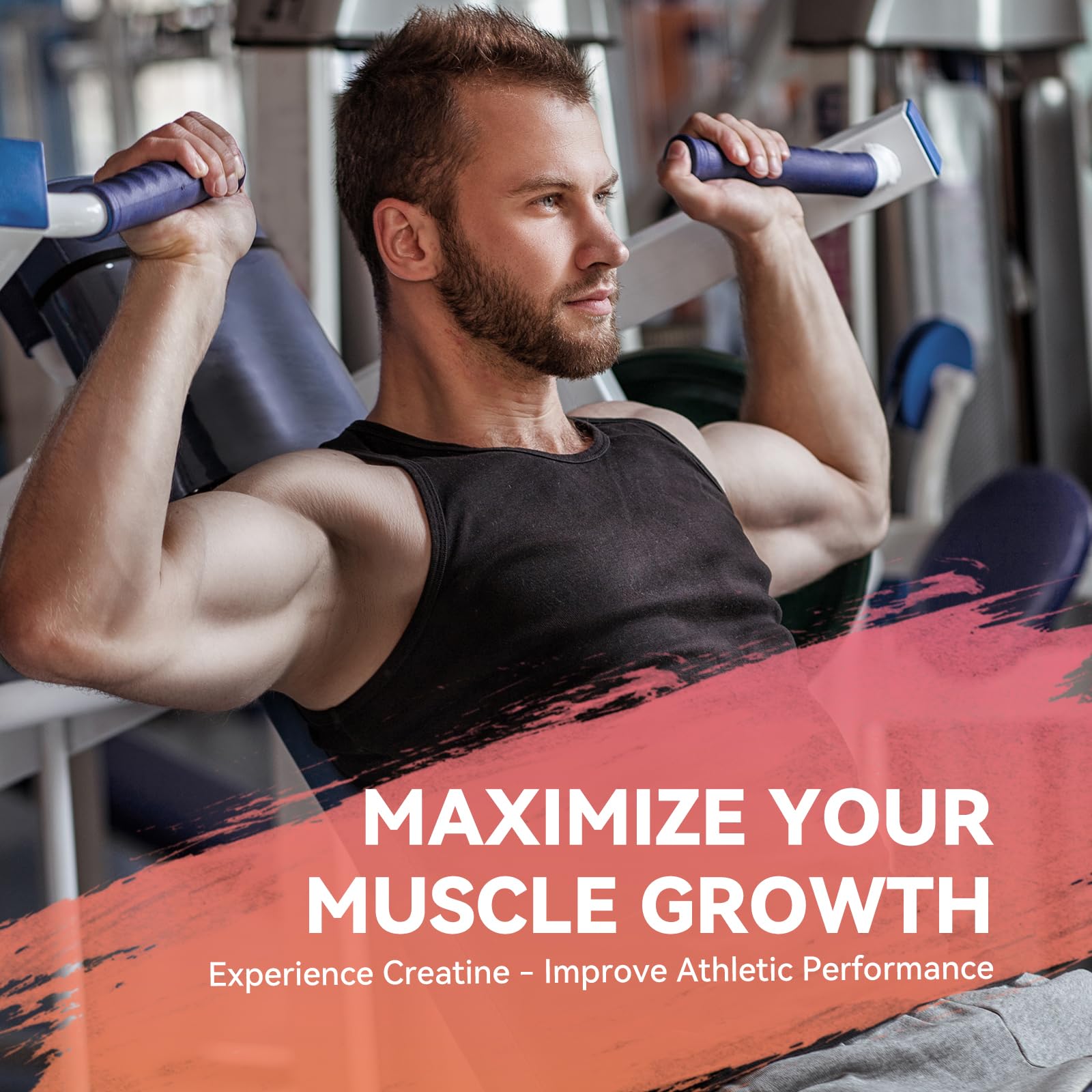 Creatine HCL Liquid Drops for Men & Women, Creatine Hydrochloride with L-Carnitine, L-Glutamine, BCAA, Vitamin B12 & B6 for Muscle Growth & Recovery-Vegan, Mixed Berry Flavor Flavor, 2 Fl Oz - Maple Wellness Supplements