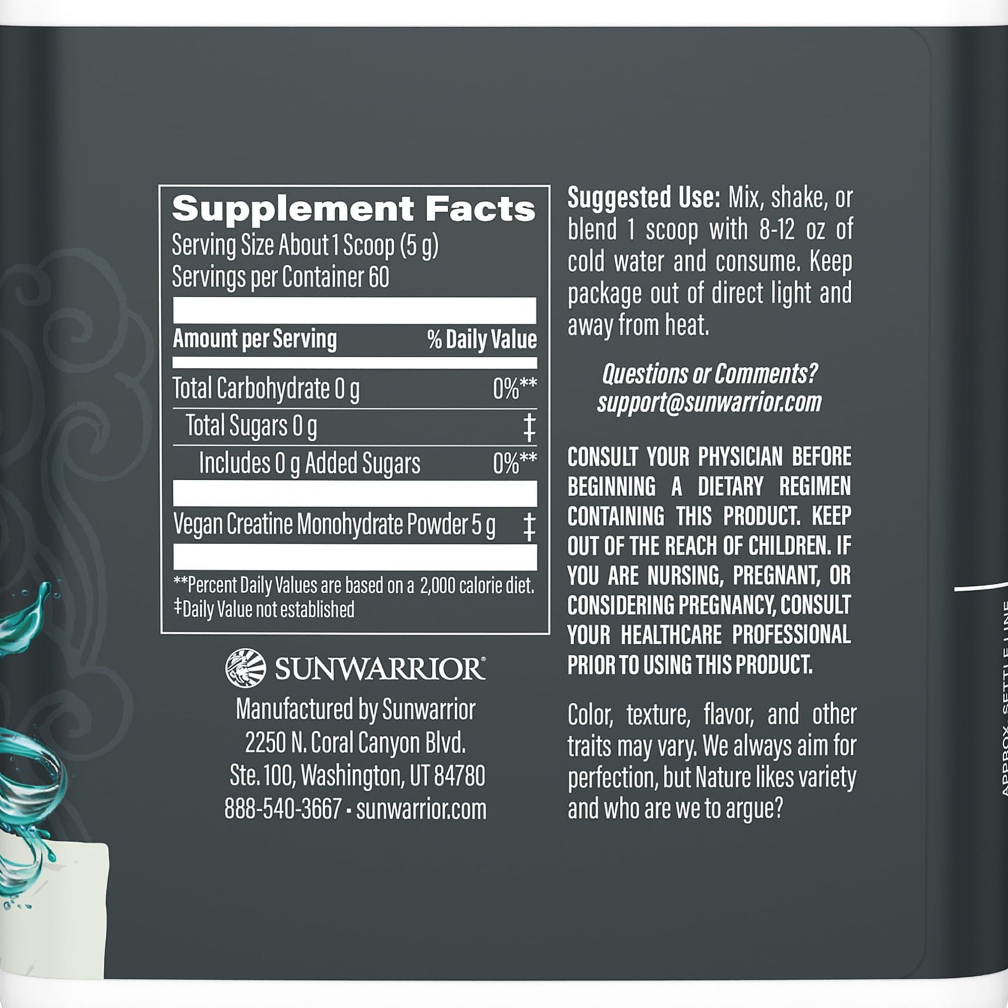 Creatine Monohydrate Powder Micronized PreWorkout Recovery Supplement | Support Muscle Building Strength Training Cognition | Vegan & Keto Friendly Easily Mixes - Maple Wellness Supplements