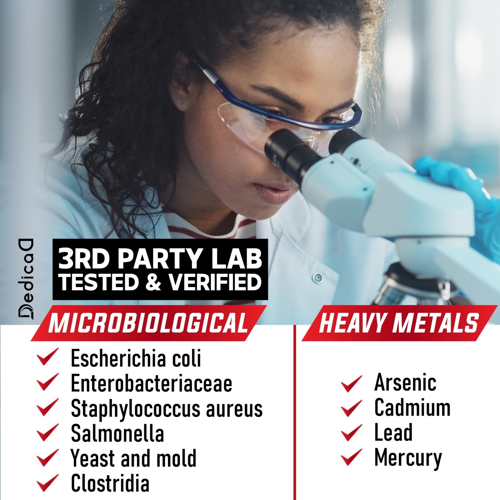 DEDICAD 9in1 Cortisol Supplement - Ashwagandha and Magnesium Glycinate and Chelate - Brain Health & Restful Night & Mood Balance - 90 Capsules Supply 45 Days - Maple Wellness Supplements