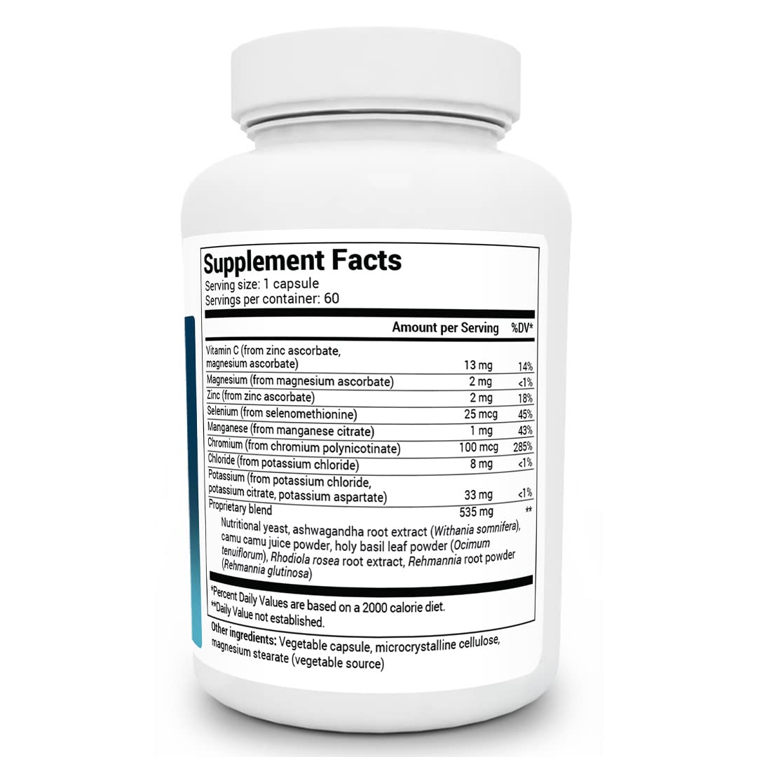 Dr. Berg Adrenal & Cortisol Supplement New Formula - Adrenal Supplement & Cortisol - Maple Wellness Supplements