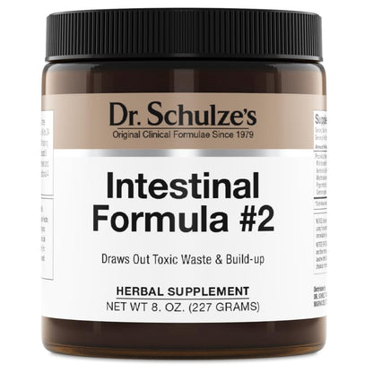 Dr. Schulze's | Intestinal Formula 2 | Herbal Colon Cleanse Formula | 8 Oz. Jar - Maple Wellness Supplements