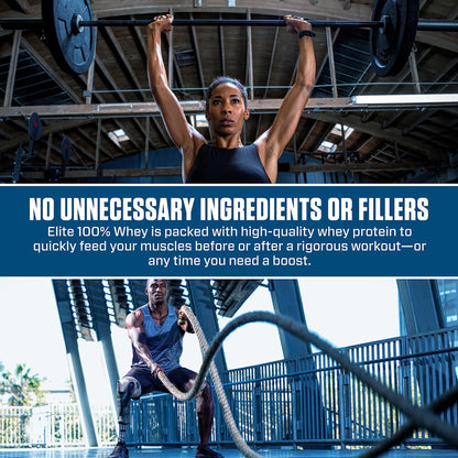Dymatize Elite 100% Whey Protein Powder, Quick Absorbing & Fast Digesting for Optimal - Maple Wellness Supplements