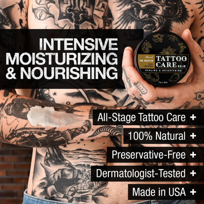 Ebanel Bundle of 5% Lidocaine Numbing Spray and Tattoo Aftercare Healing Balm - Maple Wellness Supplements