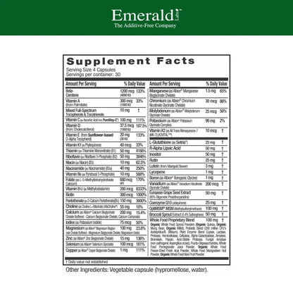 Emerald Labs Women's 45+ Clinical Multi - Multivitamin for Comprehensive Support, Bone & Heart Health* - Designed for Women 45+ - Maple Wellness Supplements