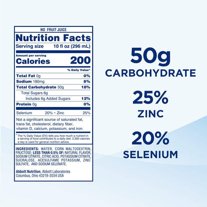 Ensure Pre-Surgery, Clear Carbohydrate Drink, Strawberry, 10 fl oz, 4 Count - Maple Wellness Supplements
