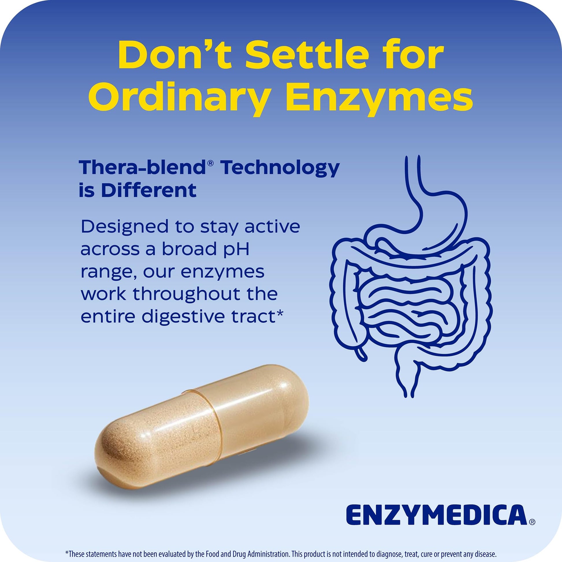 Enzymedica, Digest Gold to Go Pillbox, 21 Capsules - Maple Wellness Supplements