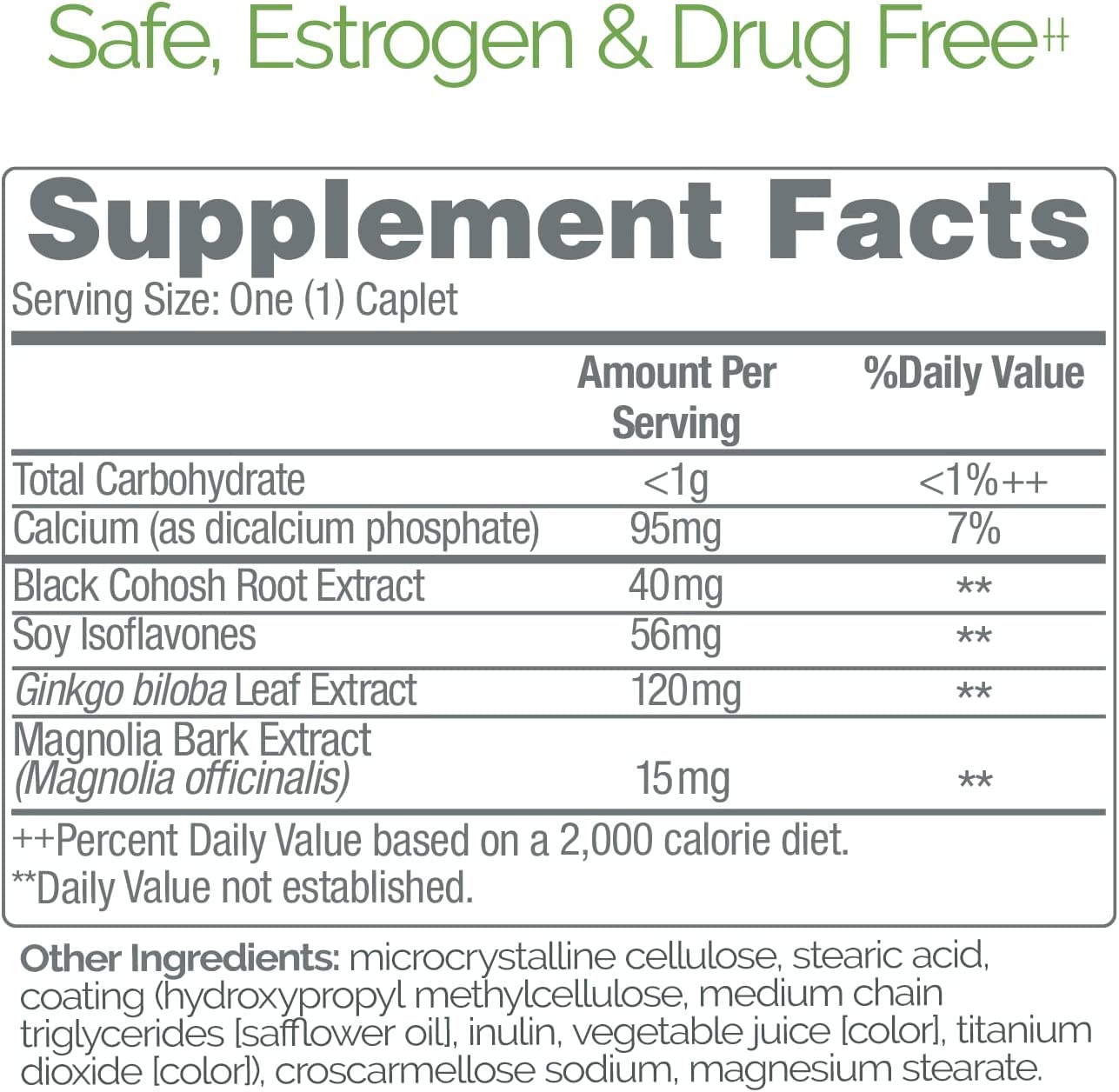 Estroven Mood Boost for Menopause Relief, Helps Reduce Hot Flashes & Night Sweats, Helps Manage Mood Swings, 30 Count - Maple Wellness Supplements