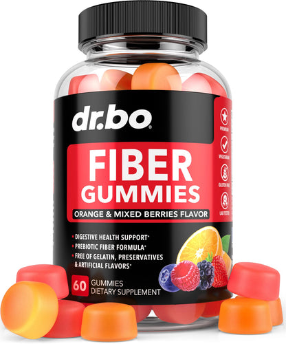 Fiber Gummies for Adults & Kids - Tasty Gummy Prebiotic Fiber Supplement, Max Digestive - Maple Wellness Supplements