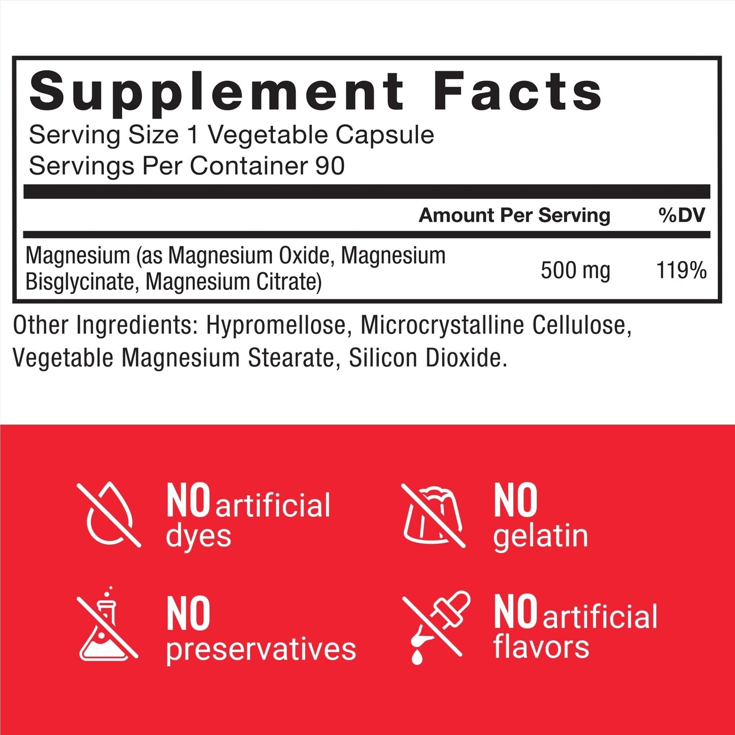 Force Factor Magnesium Complex Supplement to Support Muscles, Bones, Nerves, and Cardiovascular Health, Magnesium Glycinate, Magnesium Citrate, and Magnesium Oxide, Vegan, Non-GMO, 90 Capsules - Maple Wellness Supplements