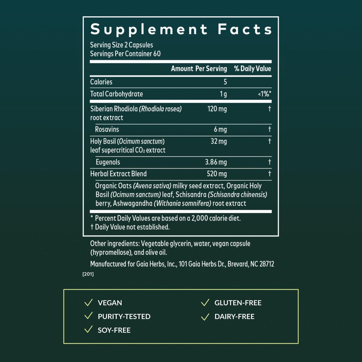 Gaia Herbs Adrenal Health Daily Support, Help Maintain Healthy Energy & Stress Levels*,120 Liquid Phyto-Caps Adrenal Health Nightly Restore, 120 Liquid Phyto-Caps - Bundle - Maple Wellness Supplements