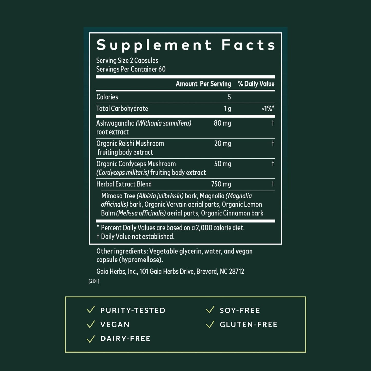 Gaia Herbs Adrenal Health Daily Support, Help Maintain Healthy Energy & Stress Levels*,120 Liquid Phyto-Caps Adrenal Health Nightly Restore, 120 Liquid Phyto-Caps - Bundle - Maple Wellness Supplements