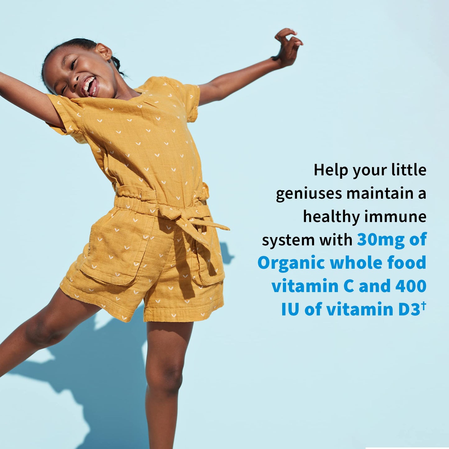 Garden of Life Dr. Formulated Probiotics Organic Kids+ plus Vitamin C & D - Berry Cherry - Gluten, Dairy & Soy Free Immune & Digestive Health Supplement - Maple Wellness Supplements