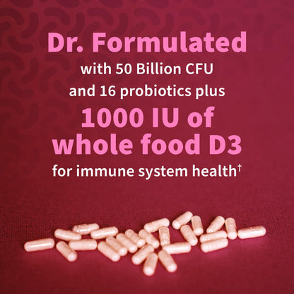 Garden of Life Dr. Formulated Probiotics Urinary Tract+ - 50 Billion CFU - Supports Digestive, Immune & Urinary Tract Health - Maple Wellness Supplements