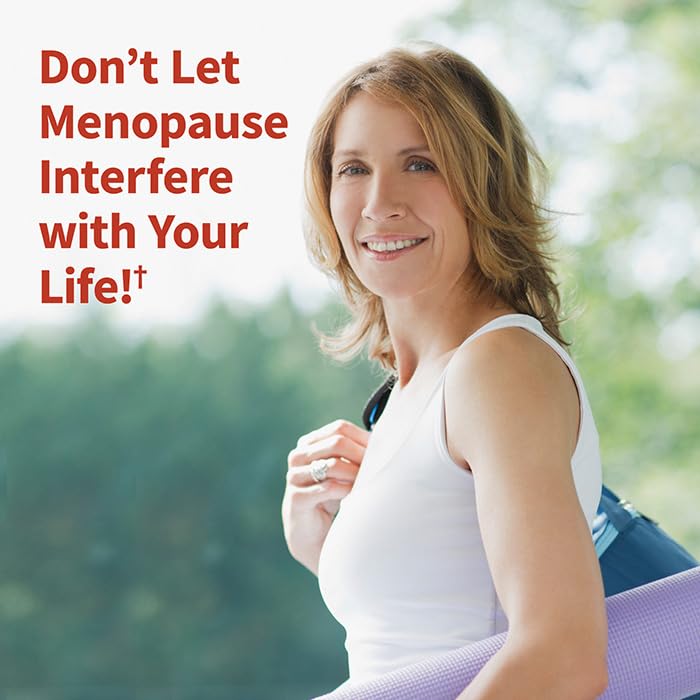 Garden of Life Herbals Menopause Supplement with S-equol & Trans-Resveratrol for Multi-Symptom Relief, Keranat for Thicker, Fuller Hair Growth – Non-GMO, Gluten-Free, Vegan, Berry Flavor, 30 Servings - Maple Wellness Supplements