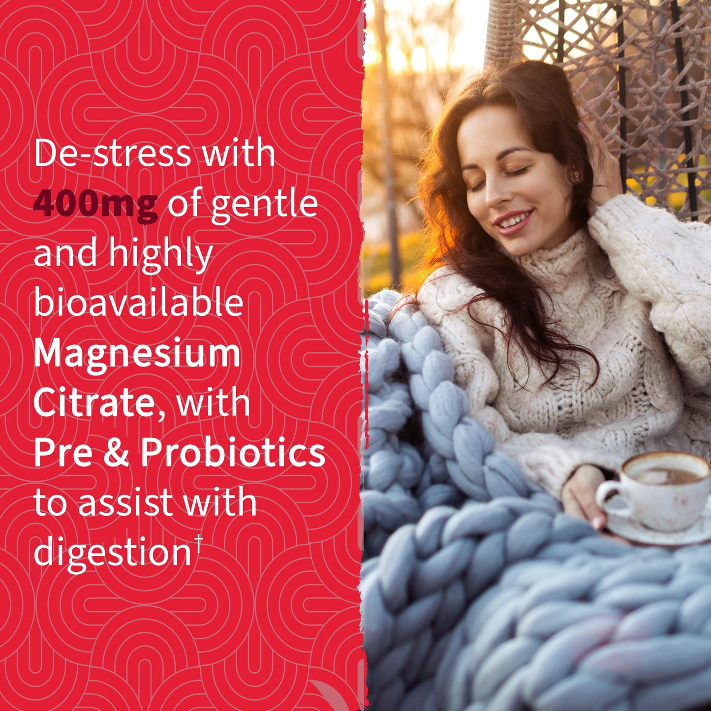 Garden of Life Magnesium Citrate Supplement Gummies with Prebiotics & Probiotics for Stress, Sleep & Recovery - Vegan, Gluten Free, Kosher, Non-GMO - Maple Wellness Supplements