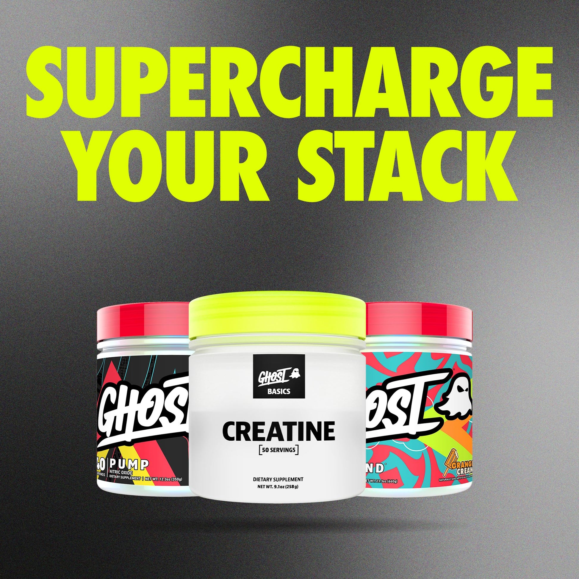 GHOST Basics Creatine Monohydrate Powder for Men & Women – 5G Creapure Creatine Workout Supplement for Muscle Gain – Vegan, Soy Free & Gluten Free - 50 Servings - Maple Wellness Supplements