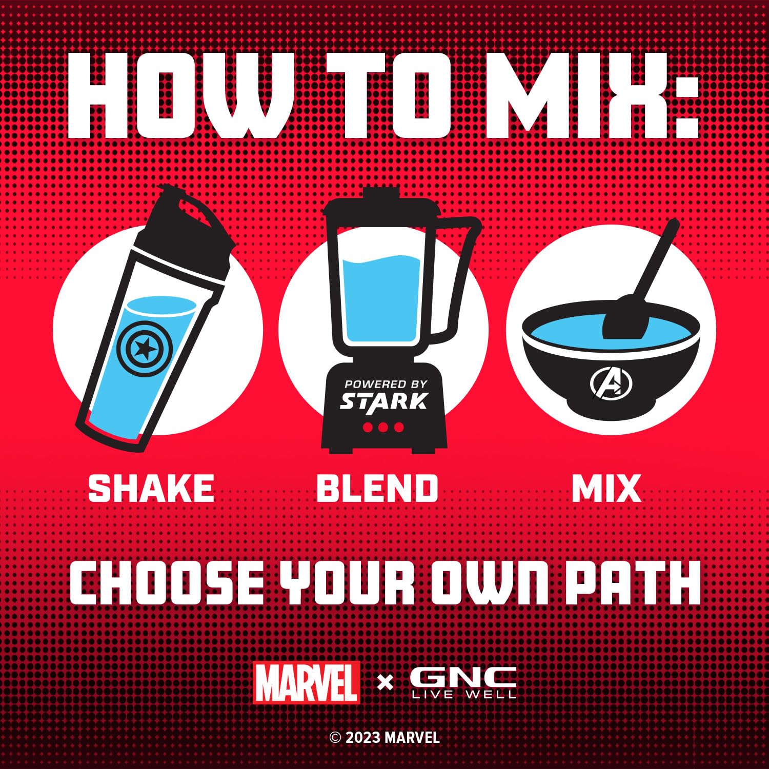 GNC Pro Performance 100% Whey - Marvel: Royal Caramel Cookie - 25 Servings - Maple Wellness Supplements
