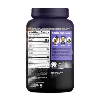 GNC Pro Performance 100% Whey - Marvel: Royal Caramel Cookie - 25 Servings - Maple Wellness Supplements