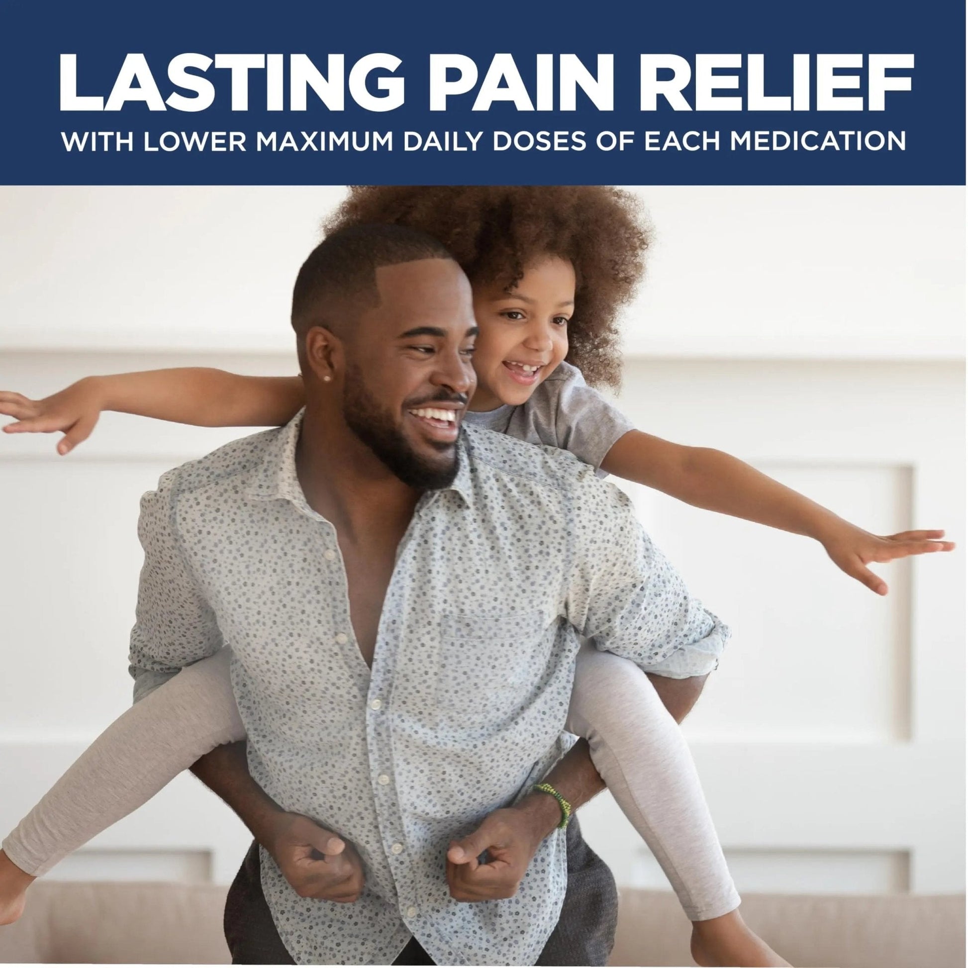 GoodSense Dual Action Acetaminophen and Ibuprofen (NSAID) Tablets, 250 mg/125 mg, Back Pain, 18 Count - Maple Wellness Supplements