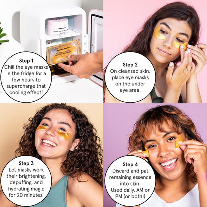 grace & stella Award Winning Under Eye Mask - Birthday Gifts for Women - Gel Eye Patches - Maple Wellness Supplements