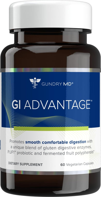 Gundry MD GI Advantage Gut Supplement with Probiotics, Digestive Enzymes, and Superfruit Extracts for Strong Metabolism, Energy, Digestion, - Maple Wellness Supplements