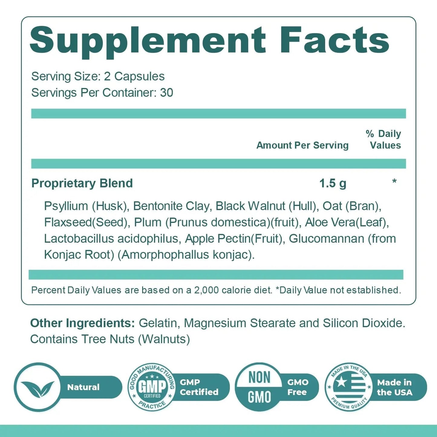 GutOptim Probiotic & Prebiotic Capsules | Pre and Probiotics for Synbiotic Gut Health & Bloating Relief for Women & Men | Enzyme with Probiotics for Digestive Health | Non-GMO, 60 Ct, 6 Month Supply - Maple Wellness Supplements