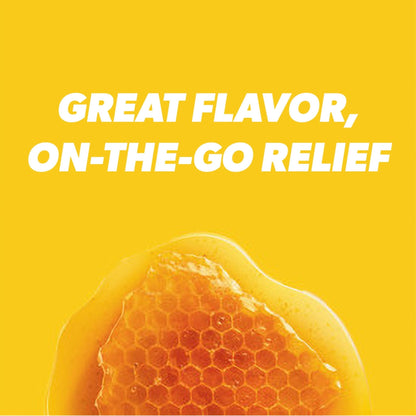 Halls Minis Honey Lemon Flavor Sugar Free Cough Drops, 48 Drops - Maple Wellness Supplements