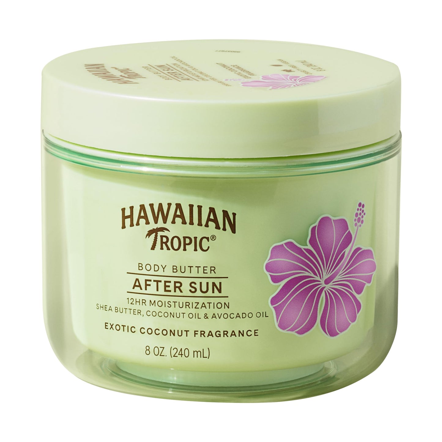 Hawaiian Tropic After Sun Body Butter with Coconut Oil, 8oz, After Sun Lotion, Moisturizing Body Lotion, After Sun Moisturizer - Maple Wellness Supplements