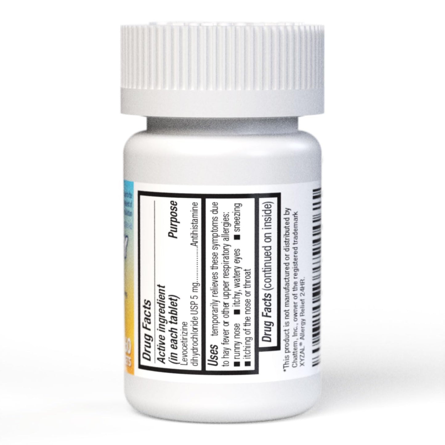 HealthA2Z® Allergy Relief, Levocetirizine Dihydrochloride 5mg, Dye Free Antihistamine, 24 Hours Relief from Sneezing, Runny Nose, Itchy Nose and Eyes (60 Counts) - Maple Wellness Supplements