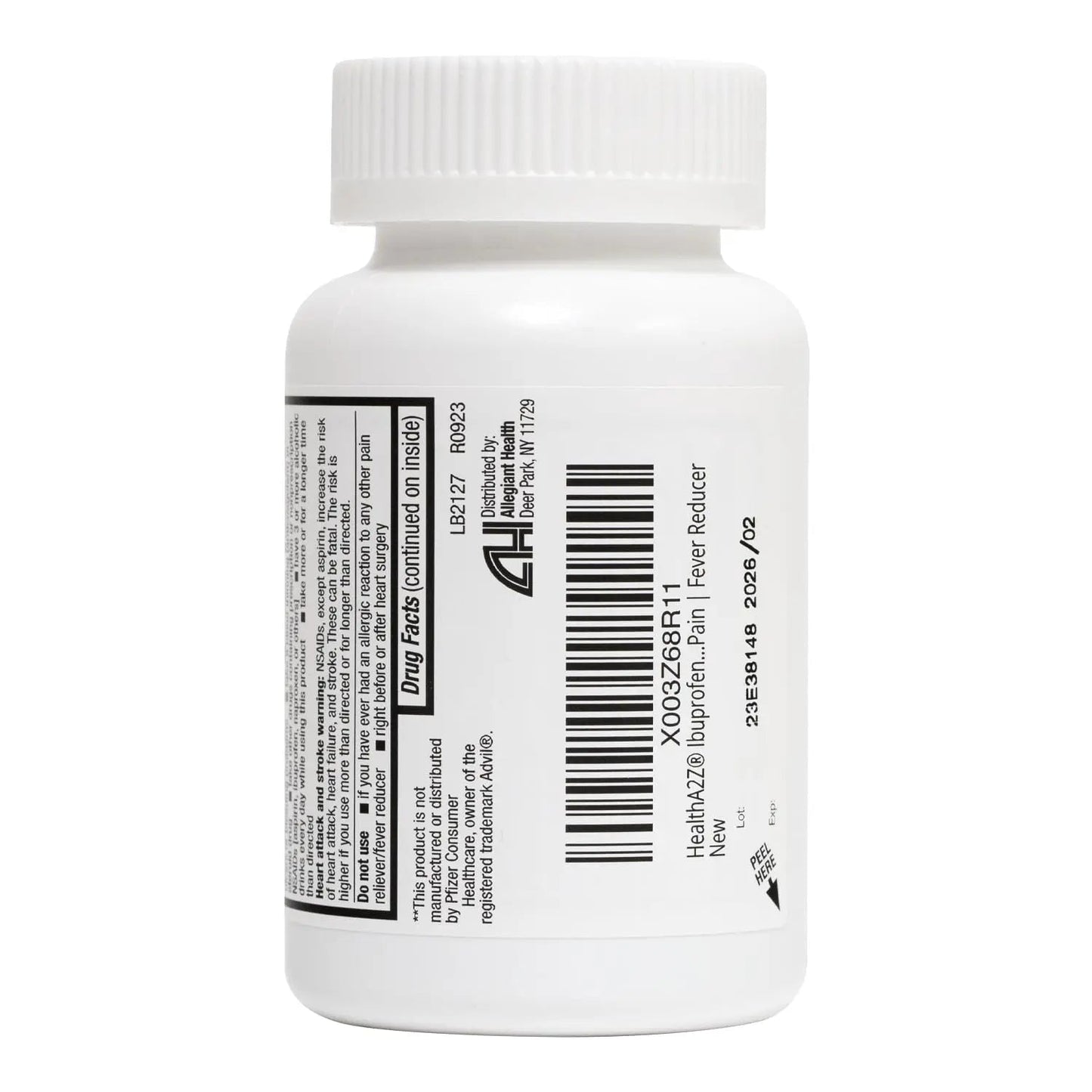HealthA2Z® Ibuprofen 200mg | Pain Relief | Body Aches | Headache | Arthritis | Cramps | Back Pain | Fever Reducer… (250 Count) (Pack of 2) - Maple Wellness Supplements