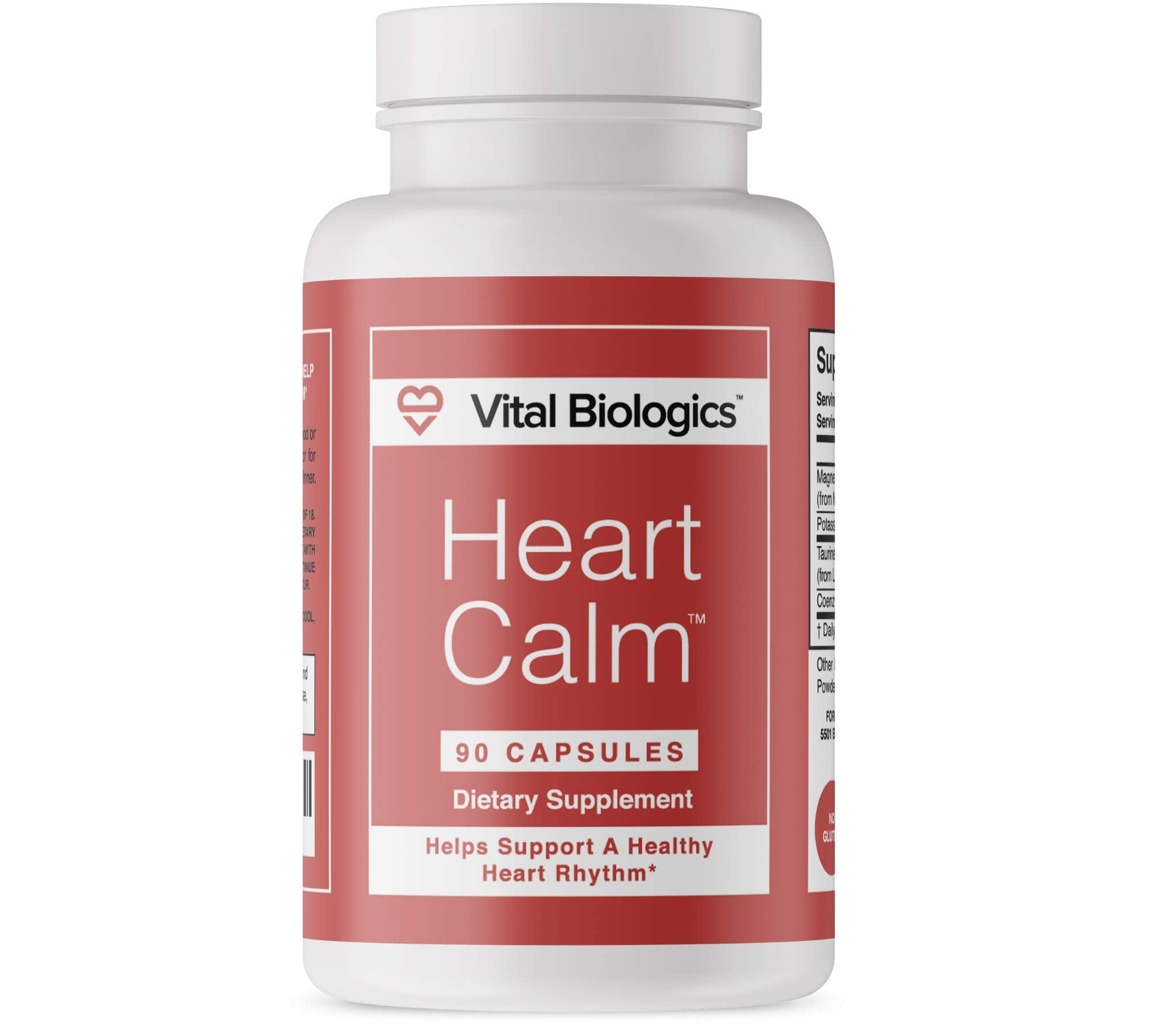 Heart Calm- Helps Support and Maintain a Healthy Heart Rhythm- A Natural, Fast-Acting Formula with Magnesium Taurate, - Maple Wellness Supplements