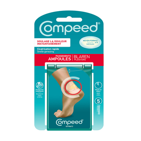 Heel blister bandage - medium size - COMPEED - Maple Wellness Supplements