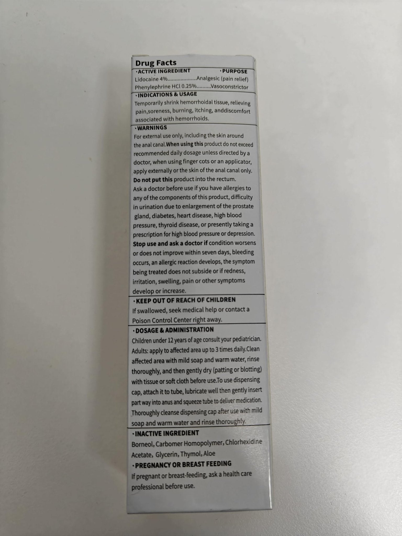 Hemorrhoid & Fissure Ointment, Hemorrhoid Treatment and Hemorrhoid Cream with Lidocaine 4% and Phenylephrine HCI for Fast Relief of Pain, Swelling, Itching, Burning, Hemorrhoidal treatment, 2 Pack-HH - Maple Wellness Supplements