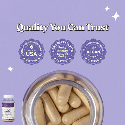 Her Fantasy Box | Healthy Box | Vaginal Probiotics for Women – Prebiotics + Advanced Lactobacillus Blend – Hormonal Balance, PMS Relief – Feminine Health Support with Cranberry & D-Mannose - Maple Wellness Supplements