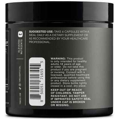 HGH Supplements for Men & Women (240 Count) 3,550mg+ Support Muscle Growth & Healthy Levels of Human Growth Hormone for Men, with High-Purity Arginine, Ornithine, Lysine, Tribulus, and Ashwagandha TQ - Maple Wellness Supplements