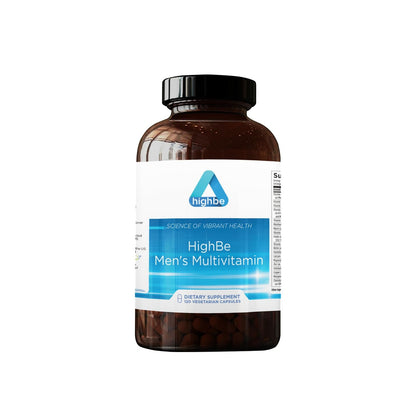 Highbe Men's Multivitamin, 120 Vegetarian Capsules, Daily Supplement with Vitamins and Minerals - Maple Wellness Supplements