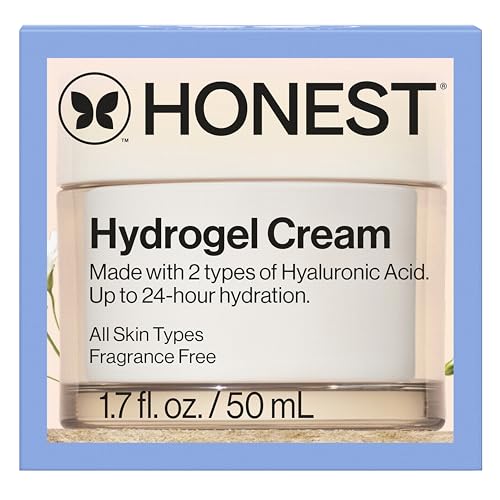 Honest Beauty Hydrogel Cream with Hyaluronic Acid, Lightweight Moisturizing Water, Gentle for Sensitive Skin - Maple Wellness Supplements