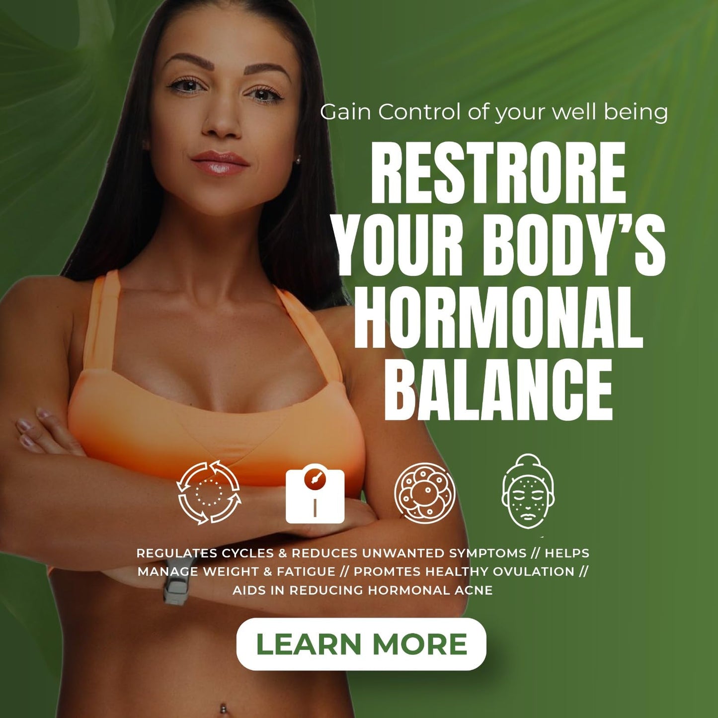 Hormonal Balance & Reproductive Health Support for Women, IVF Success, Metabolic & Bone Health, with Bioavailable Folate, Vitamin D3, and Inositols – Family-Owned, All-Natural Formula - Maple Wellness Supplements