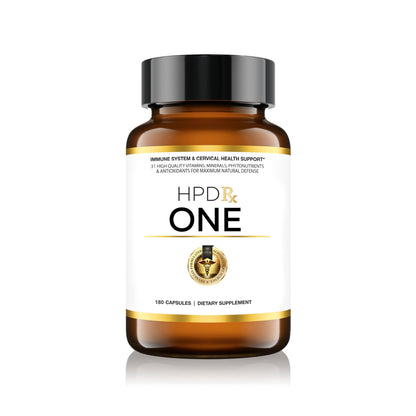 HPD Rx ONE Immunity Boost Multivitamin | HPV Supplements for Women and Men, 2 Pack - Maple Wellness Supplements