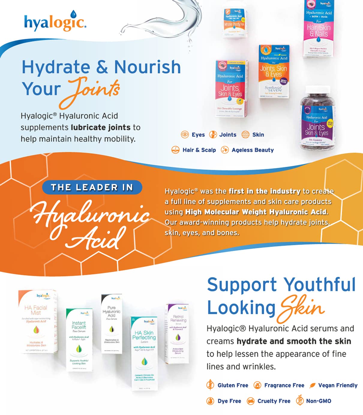 Hyalogic Episilk Hydrating Lip Balm w/Hyaluronic Acid | Dry Lips | Natural Moisturizing Lip Balm - Maple Wellness Supplements