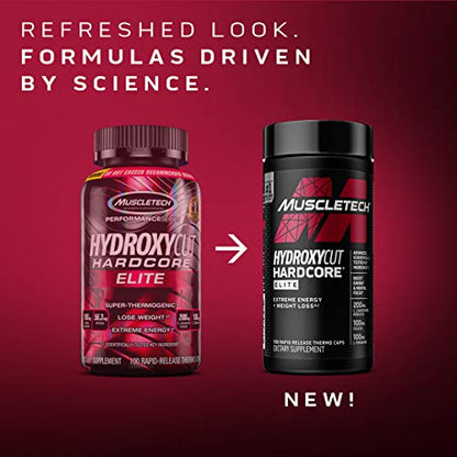 Hydroxycut Weight Loss Pills for Women & Men Hardcore Elite | Weight Loss Supplement - Maple Wellness Supplements