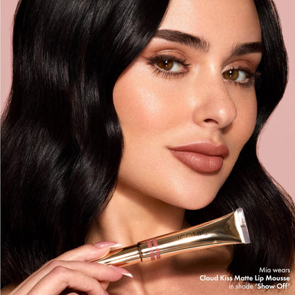 ICONIC LONDON Cloud Kiss Matte Lip Mousse | Matte Liquid Lip Colour, Cruelty-Free, Vegan Makeup, Show Off - Maple Wellness Supplements