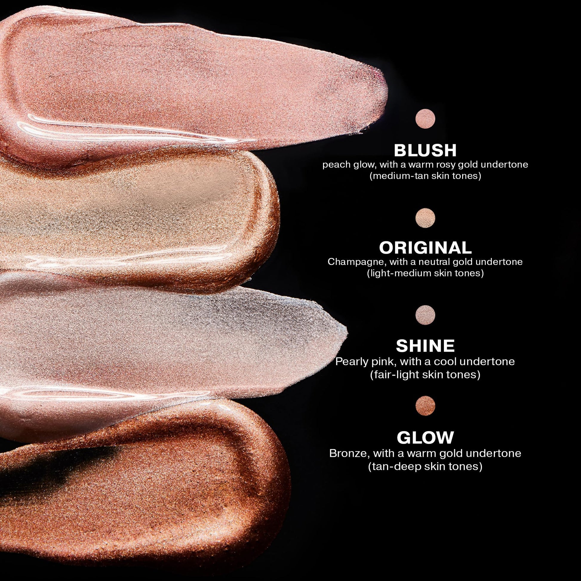 ICONIC LONDON Illuminator | Liquid Highlighting Drops for a Radiant Glow, Cruelty-Free, Vegan Makeup, Original (Champagne Shimmer) 0.45 Fl oz - Maple Wellness Supplements