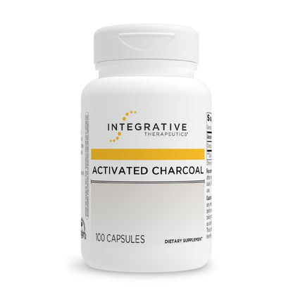 Integrative Therapeutics Activated Charcoal - Digestive & Gut Health Supplement - Effective Gastrointestinal Support - Gluten-Free & Dairy-Free - Maple Wellness Supplements