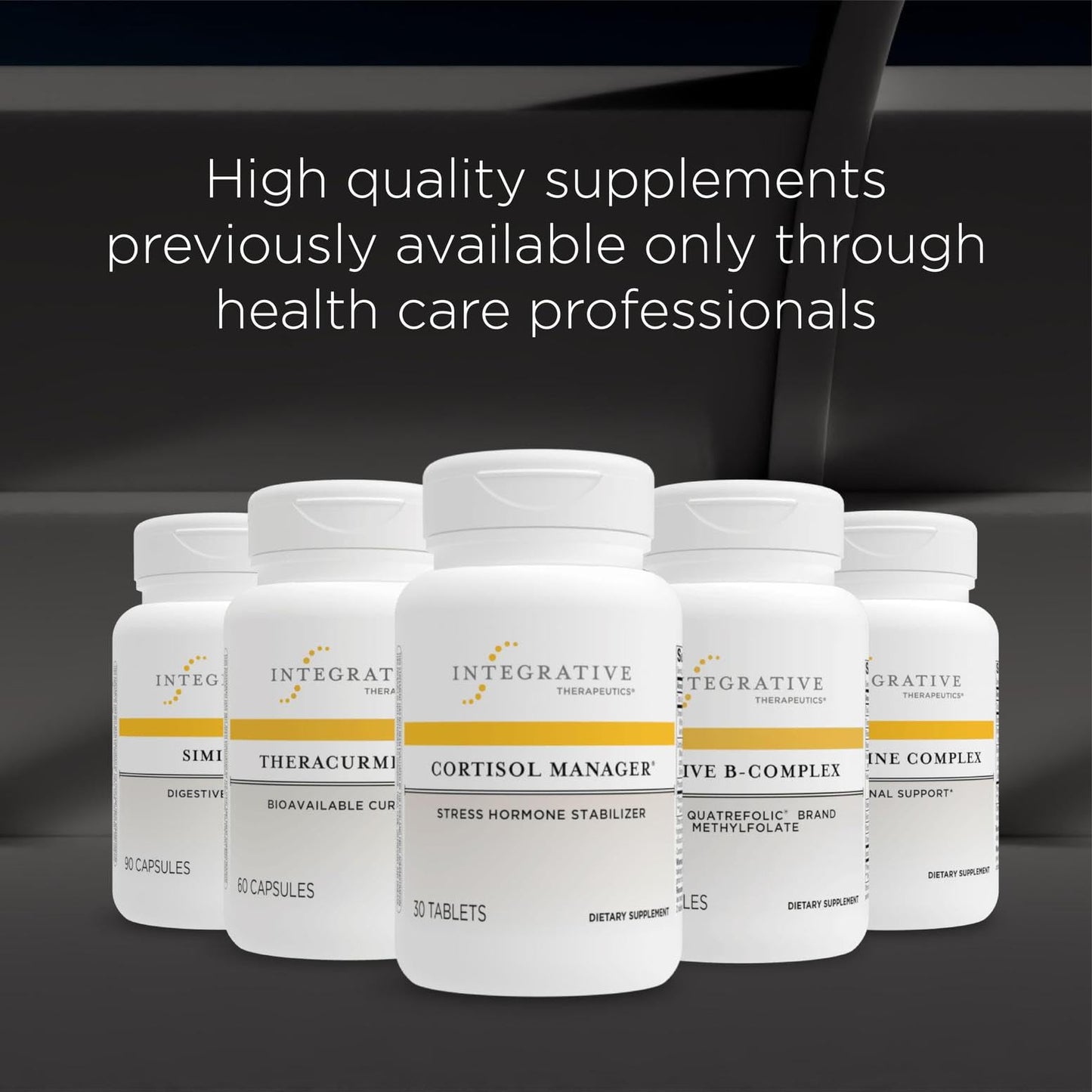 Integrative Therapeutics Cortisol Manager - Balance Cortisol & Support Relaxation for Restful Sleep* - Includes Ashwagandha & L-Theanine for Confidence with Less Stress - Maple Wellness Supplements