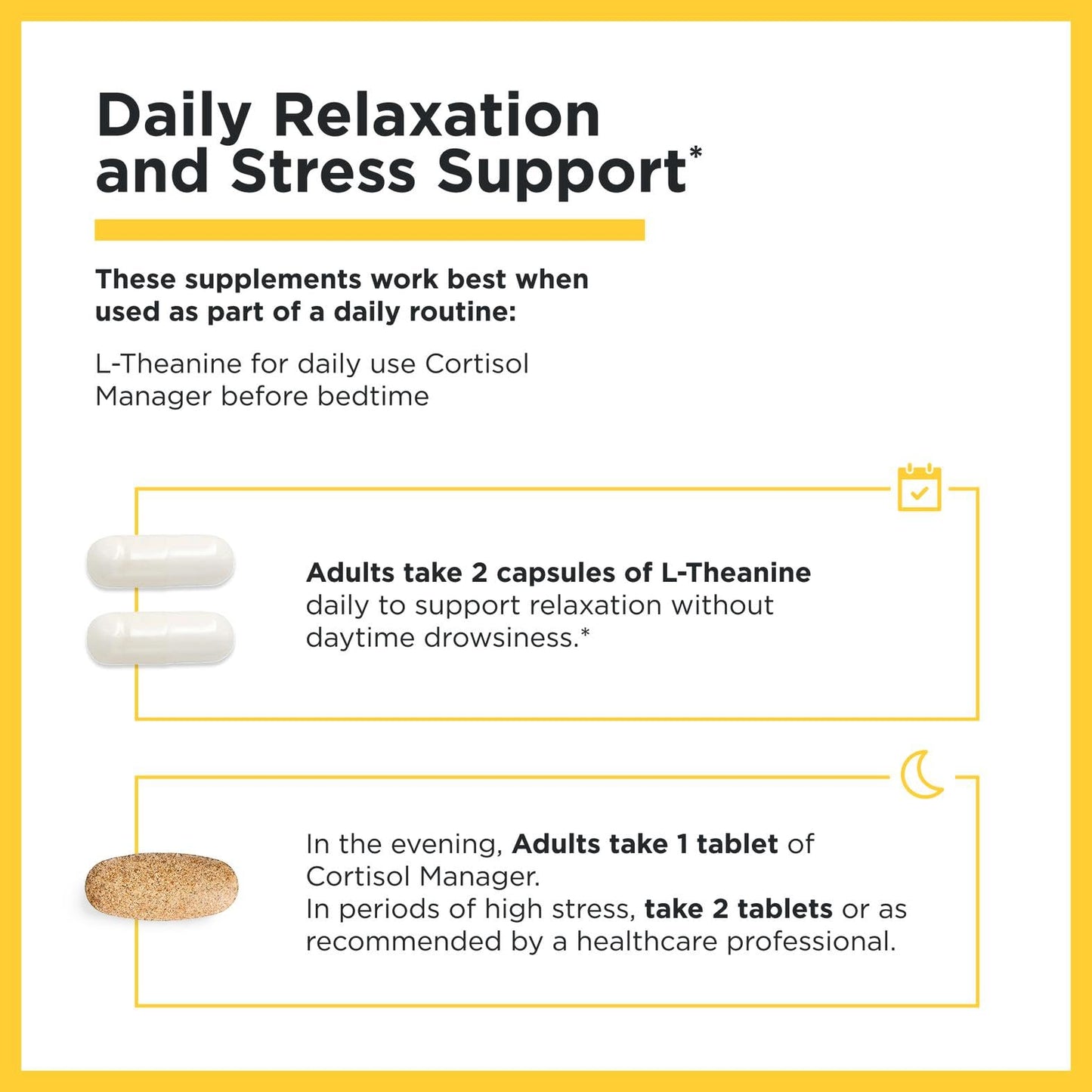 Integrative Therapeutics Cortisol Manager & L-Theanine - Maple Wellness Supplements