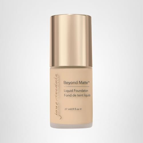 jane iredale Beyond Matte 3-in-1 Liquid Foundation, Long-wear, Buildable Coverage, Vegan, Clean, Cruelty Free, Semi Matte Finish, M6 - Maple Wellness Supplements
