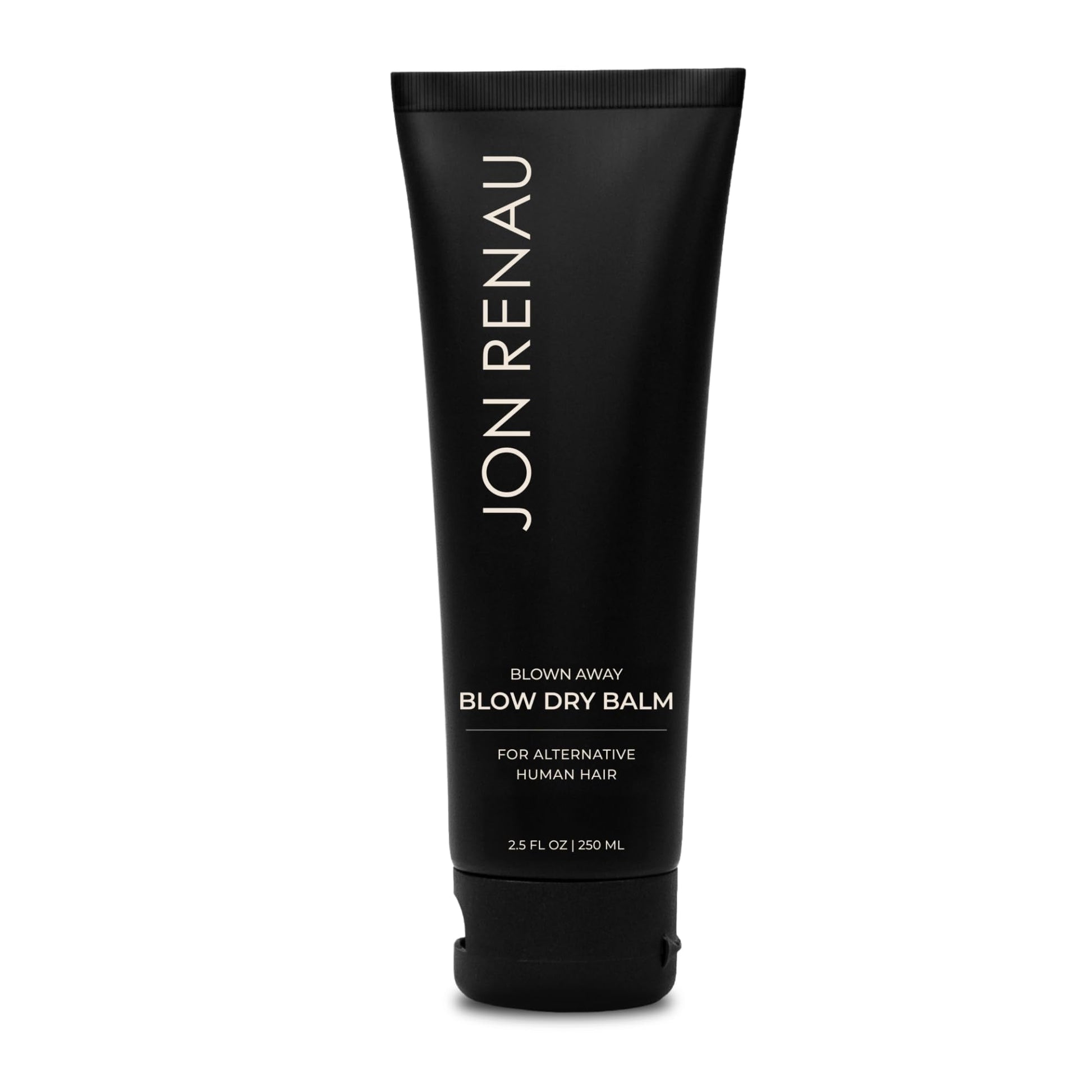 Jon Renau Blown Away Blow Dry Balm for Human Hair Wigs, Shine Enhancing Styling Balm with UV and Color Protection, Lightweight Blow Dry Balm for Human Hair Toppers and Extensions, 2.5 Oz - Maple Wellness Supplements