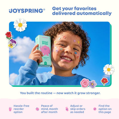 JoySpring Calmify Magnesium Citrate Liquid for Kids - Sugar-Free, Gluten-Free Calming Supplement with Chamomile - Maple Wellness Supplements